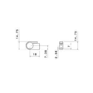 Clips de fixation de charge utile (paire) - Image 2