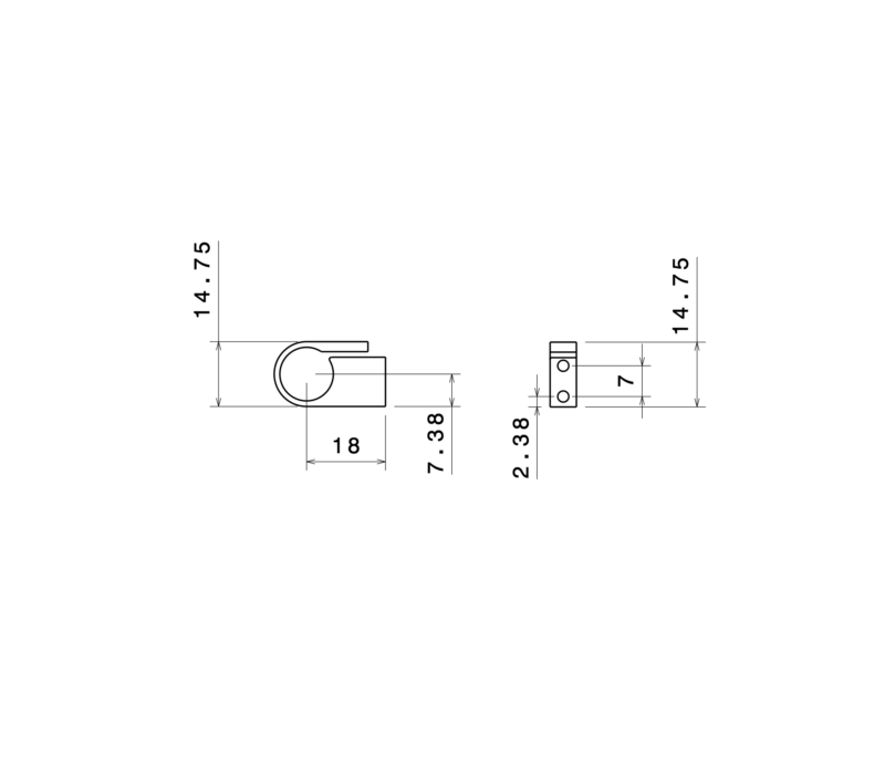Clips de fixation de charge utile (paire) – Image 2